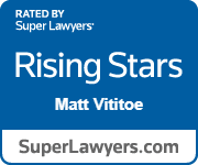 Rated By Super Lawyers | Rising Stars | Matt Vititoe | Superlawyers.com