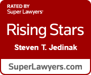 Rated By Super Lawyers | Rising Stars | Steven T. Jedinak | Superlawyers.com