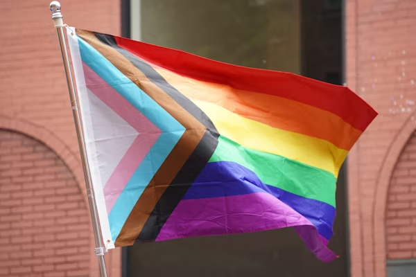 Inclusive pride flag